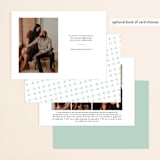 "Stringed" - Save the Dates in Lily by Meg Gleason - Back of Card Options