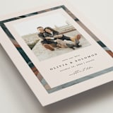 "Love Story" - Save the Dates in Mocha by Kate Ahn - Detail