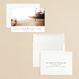 "Bottom Line" - Save the Dates in Vanilla by Jennifer Wick - Assembled