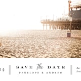 "Bottom Line" - Save the Dates in Vanilla by Jennifer Wick - Detail