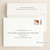 "Flowing Love" - Save the Dates in Jet Black by Erika Firm - FREE Recipient Addressing