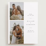 "Classic" - Save the Dates in Snow by Joanna Griffin - Front