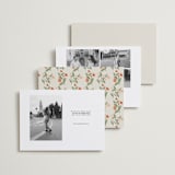 "Garden Heirloom" - Save the Dates in Garden by Elly - Back of Card Options