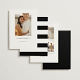 "Split" - Save the Dates in Cloud by Erin Deegan - Back of Card Options
