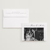 "Lovely Day" - Save the Dates in Onyx by Michelle Taylor - Save the Date with Envelope