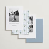 "Coastal crest" - Save the Dates in Ocean by Creo Study - Back of Card Options