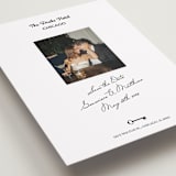 "Hotel" - Save the Dates in Ivory by Studio Suku - Detail