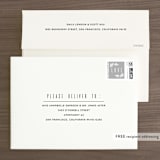 "Save the date" - Save the Dates in Fog by Remioni - FREE Recipient Addressing