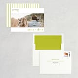 "float + celebrate" - Save the Dates in Celery by Float Paperie - Assembled