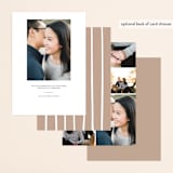 "Melrose" - Save the Dates in Stone by Roxy Cervantes - Back of Card Options