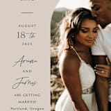 "the arch" - Save the Dates in Stone by Elly - Detail