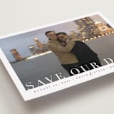 "Simple Elegance" - Save the Dates in Clouds by Kasia Labocki - Detail