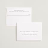 "Simple Elegance" - Save the Dates in Clouds by Kasia Labocki - FREE Recipient Addressing