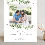 "Simple Sprigs" - Save the Dates in Cloud by Erin Deegan - Front