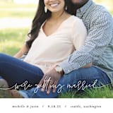 "Getting Married!" - Save the Dates in Tuxedo by Christine Taylor - Detail