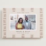 "Amari" - Save the Dates in Ivory by Oma N. Ramkhelawan - Front