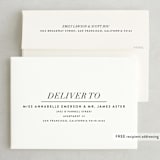 "Bad Dancing" - Save the Dates in Dove by Amy Payne - FREE Recipient Addressing