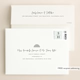 "Deco Do" - Save the Dates in Sky by Shari Margolin - FREE Recipient Addressing