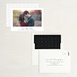 "Pure" - Save the Dates in Noir by Bethan - Assembled