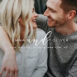 "Simply Written" - Save the Dates in Starlight by Jessica Voong - Detail