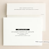 "Simply Written" - Save the Dates in Starlight by Jessica Voong - FREE Recipient Addressing
