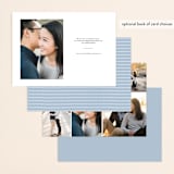 "Do This" - Save the Dates in Silk by Olivia Raufman - Back of Card Options
