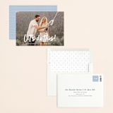 "Do This" - Save the Dates in Silk by Olivia Raufman - Assembled