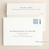 "Do This" - Save the Dates in Silk by Olivia Raufman - FREE Recipient Addressing