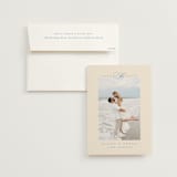 "Aristocratic" - Save the Dates in Wave by Creo Study - Save the Date with Envelope