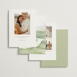 "The Vow" - Save the Dates in Meadow by Elly - Back of Card Options