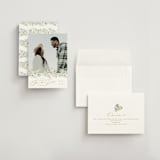 "Floral Arch" - Save the Dates in Greenery by Phrosné Barwood - Assembled