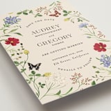 "Wild meadow" - Save the Dates in Elder Flower by Sarah Knight - Detail