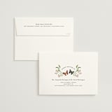 "Wild meadow" - Save the Dates in Elder Flower by Sarah Knight - FREE Recipient Addressing