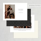 "Estate" - Save the Dates in Ivory by Kim Dietrich Elam - Back of Card Options