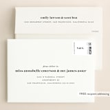 "All of Me" - Save the Dates in Ivory by Brooke Chandler - FREE Recipient Addressing