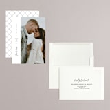 "Endearing" - Save the Dates in Cotton by Sandra Picco Design - Assembled