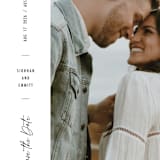 "Endearing" - Save the Dates in Cotton by Sandra Picco Design - Detail