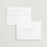 "Typographic Overlay" - Save the Dates in Veil by Brandy Folse - FREE Recipient Addressing