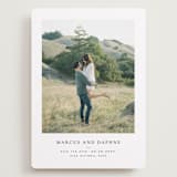 "Daisies" - Save the Dates in Ink by Wildfield Paper Co - Front