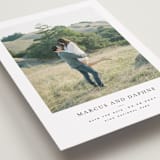 "Daisies" - Save the Dates in Ink by Wildfield Paper Co - Detail