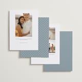"Sweetest Love" - Save the Dates in Snow by Lauren Chism - Back of Card Options