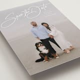 "Sweetest Love" - Save the Dates in Snow by Lauren Chism - Detail