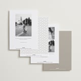 "Aloft" - Save the Dates in Lace by Kaydi Bishop - Back of Card Options