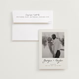 "Nashville" - Save the Dates in Ivory by Susan Brown - Save the Date with Envelope