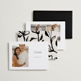 "Borough" - Save the Dates in Tuxedo by Inkblot Design - Back of Card Options