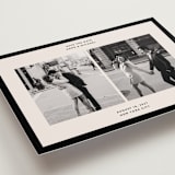 "Borough" - Save the Dates in Tuxedo by Inkblot Design - Detail