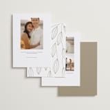 "Let's Walk Together" - Save the Dates in Frost by Kim Thoa - Back of Card Options