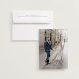 "Let's Walk Together" - Save the Dates in Frost by Kim Thoa - Save the Date with Envelope
