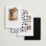 "enbolden" - Save the Dates in Blanc by Erin Deegan - Back of Card Options