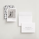 "enbolden" - Save the Dates in Blanc by Erin Deegan - Assembled